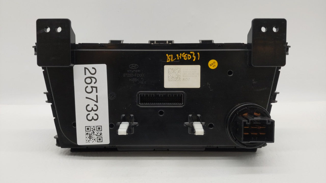2017-2018 Hyundai Elantra Climate Control Module Temperature AC/Heater Replacement P/N:97250-F20604X Fits Fits 2017 2018 OEM