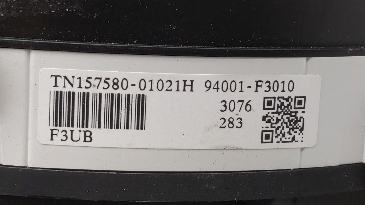 2017-2018 Hyundai Elantra Instrument Cluster Speedometer Gauges P/N:94001-F3011 94001-F3010 Fits Fits 2017 2018 OEM Used Aut