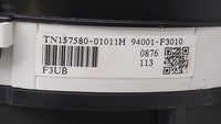 2017-2018 Hyundai Elantra Instrument Cluster Speedometer Gauges P/N:94001-F3011 94001-F3010 Fits Fits 2017 2018 OEM Used Aut