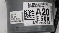 2017-2018 Hyundai Elantra ABS Pump Control Module Replacement P/N:58900-F2500 58920-F2500 Fits Fits 2017 2018 OEM Used Auto 