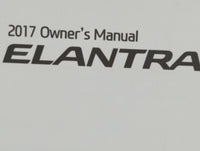 2017 Hyundai Elantra Owners Manual Book Guide OEM Used Auto Parts - Oemusedautoparts1.com