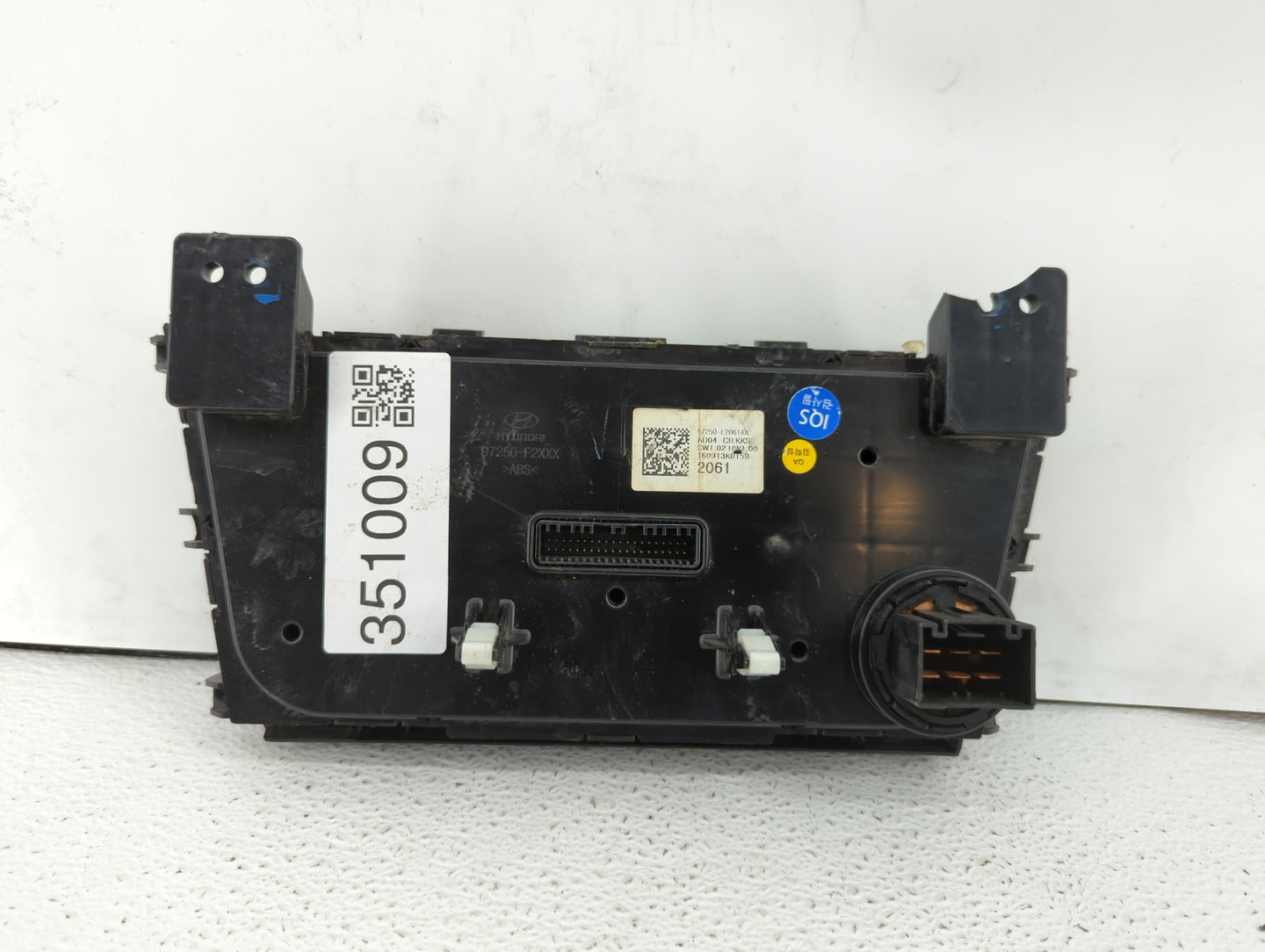 2017-2018 Hyundai Elantra Climate Control Module Temperature AC/Heater Replacement P/N:97250-F2XXX 97250-F20614X Fits OEM Us