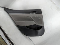 2017 Hyundai Elantra Rear Left Driver Interior Door Panel Trim Grey - Oemusedautoparts1.com