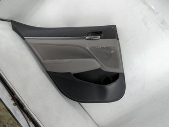 compare product 2017 Hyundai Elantra Rear Left Driver Interior Door Panel Trim Grey