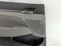 2017 Hyundai Elantra Rear Left Driver Interior Door Panel Trim Grey - Oemusedautoparts1.com