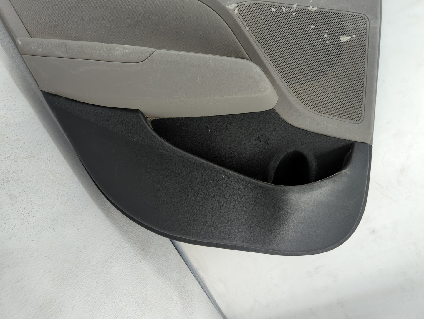 2017 Hyundai Elantra Rear Left Driver Interior Door Panel Trim Grey - Oemusedautoparts1.com