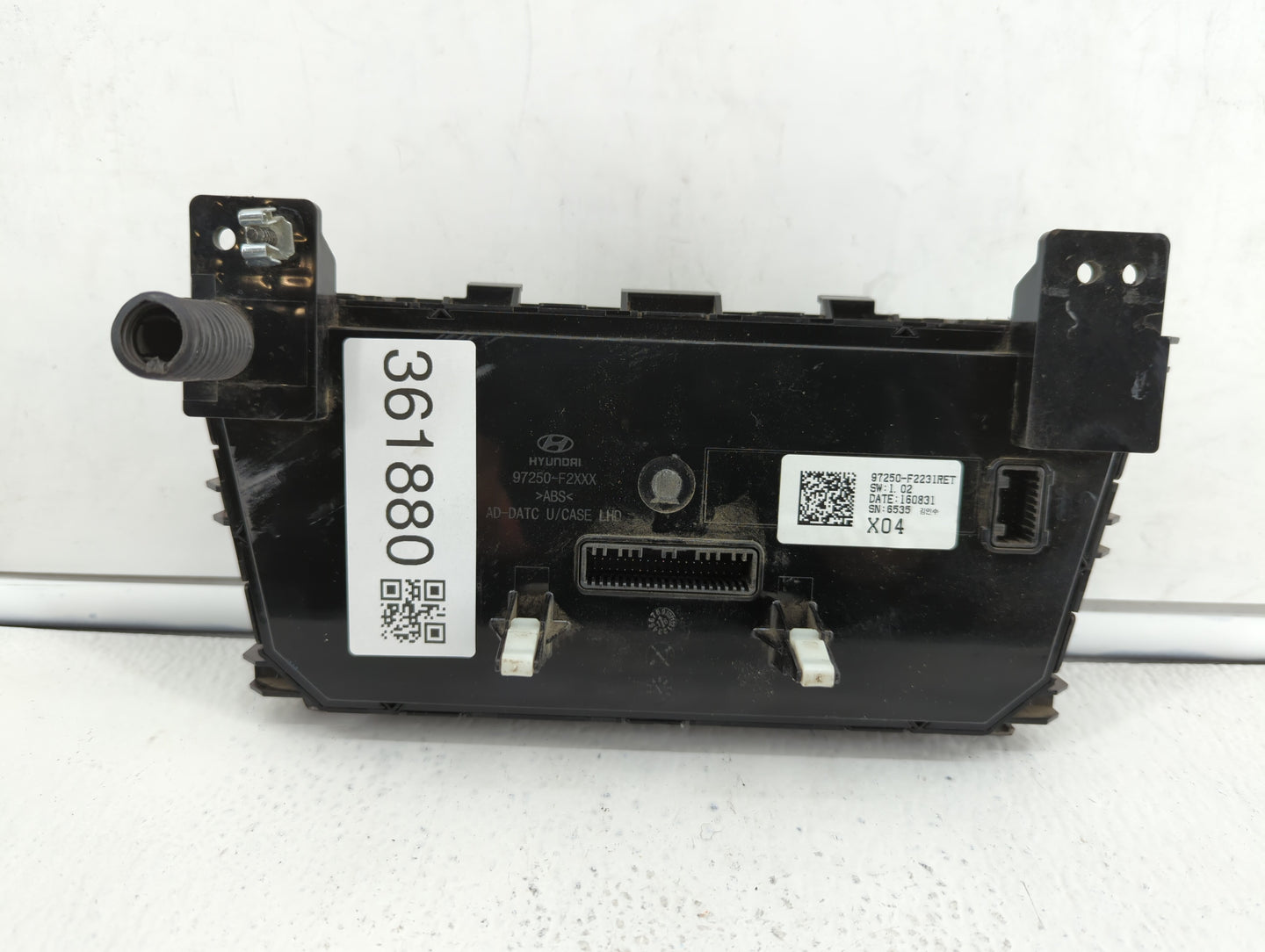 2017-2018 Hyundai Elantra Climate Control Module Temperature AC/Heater Replacement P/N:97250-F2231RET 97250-F2XXX Fits OEM U