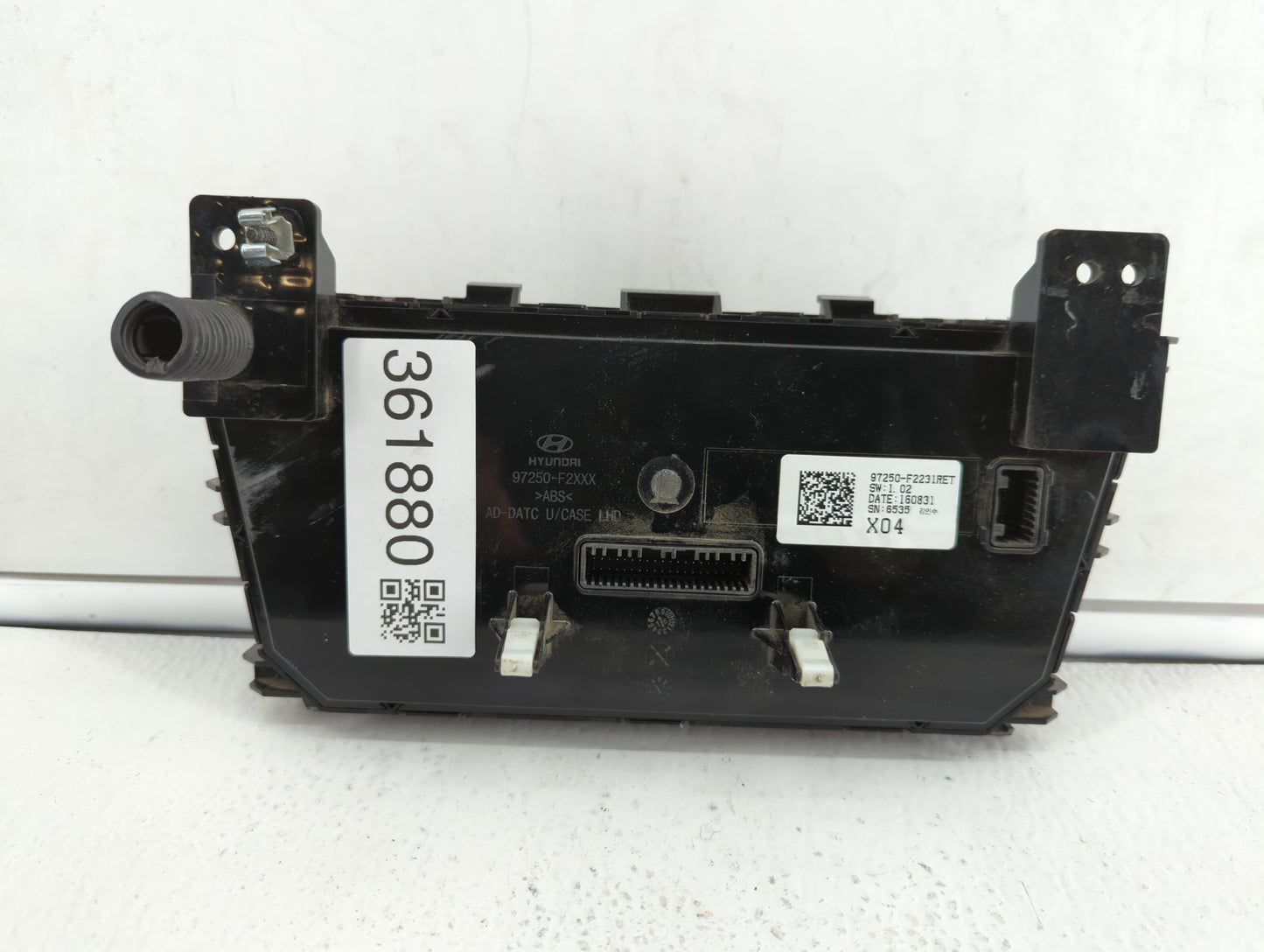 2017-2018 Hyundai Elantra Climate Control Module Temperature AC/Heater Replacement P/N:97250-F2231RET 97250-F2XXX Fits OEM U
