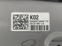 2017 Hyundai Elantra Overhead Roof Console Grey - Oemusedautoparts1.com