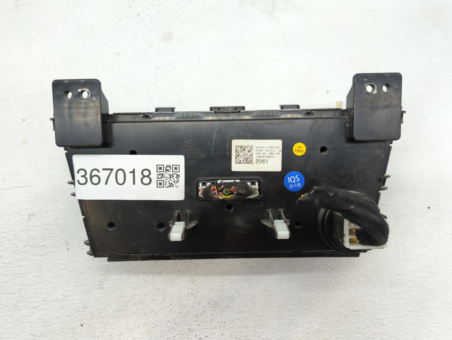 2017-2018 Hyundai Elantra Climate Control Module Temperature AC/Heater Replacement P/N:97250-F2XXX 97250-F20614X Fits OEM Us