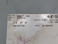 Hyundai Elantra Am Fm Cd Player Radio Receiver - Oemusedautoparts1.com