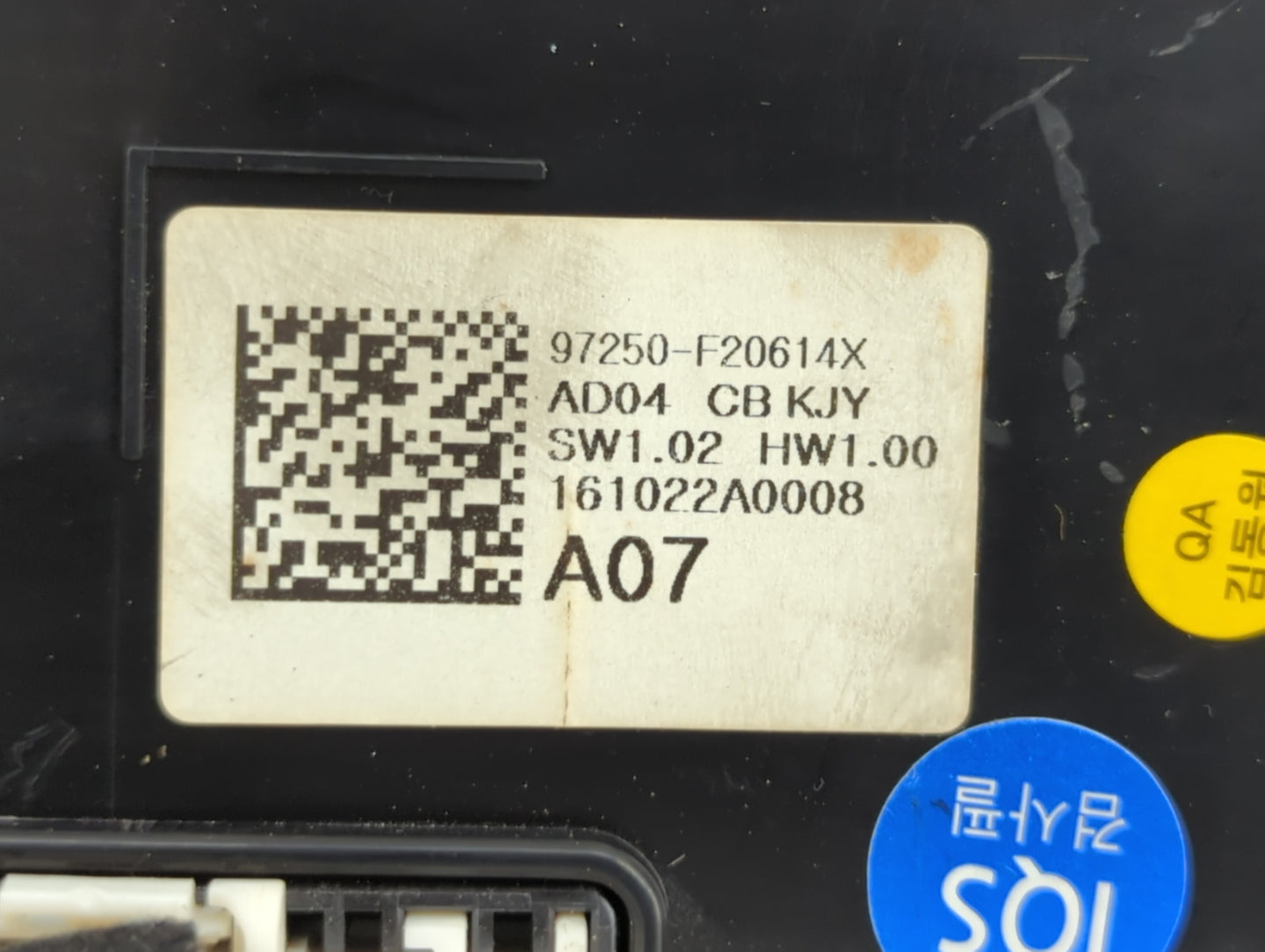 2017-2018 Hyundai Elantra Climate Control Module Temperature AC/Heater Replacement P/N:97250-F2XXX 97250-F20614X Fits OEM Us