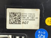 2017-2018 Hyundai Elantra Climate Control Module Temperature AC/Heater Replacement P/N:97250-F2XXX 97250-F20614X Fits OEM Us