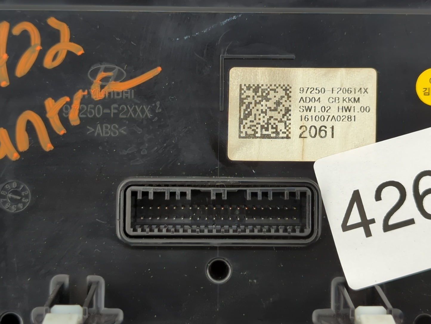2017-2018 Hyundai Elantra Climate Control Module Temperature AC/Heater Replacement P/N:97250-F2231RET 97250-F2XXX Fits OEM U
