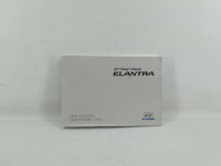 2017 Hyundai Elantra Owners Manual Book Guide OEM Used Auto Parts - Oemusedautoparts1.com