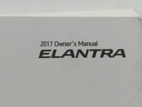 2017 Hyundai Elantra Owners Manual Book Guide OEM Used Auto Parts - Oemusedautoparts1.com