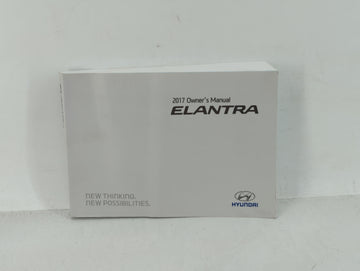 2017 Hyundai Elantra Owners Manual Book Guide OEM Used Auto Parts - Oemusedautoparts1.com