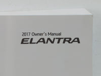 2017 Hyundai Elantra Owners Manual Book Guide OEM Used Auto Parts - Oemusedautoparts1.com