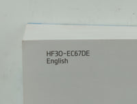 2017 Hyundai Elantra Owners Manual Book Guide OEM Used Auto Parts - Oemusedautoparts1.com