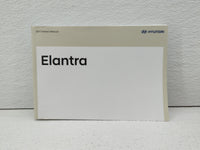 2017 Hyundai Elantra Owners Manual Book Guide OEM Used Auto Parts - Oemusedautoparts1.com