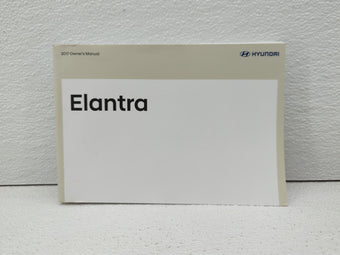 compare product 2017 Hyundai Elantra Owners Manual Book Guide OEM Used Auto Parts