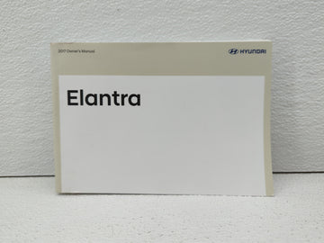 2017 Hyundai Elantra Owners Manual Book Guide OEM Used Auto Parts - Oemusedautoparts1.com