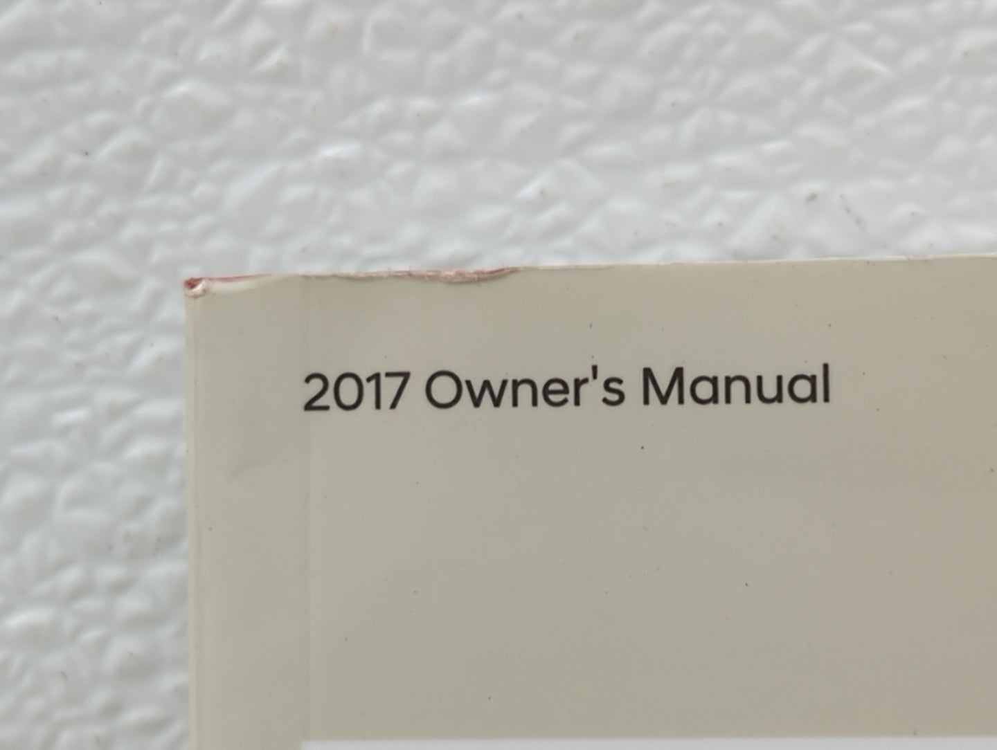 2017 Hyundai Elantra Owners Manual Book Guide OEM Used Auto Parts - Oemusedautoparts1.com