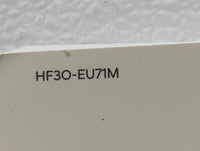 2017 Hyundai Elantra Owners Manual Book Guide OEM Used Auto Parts - Oemusedautoparts1.com