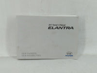 2017 Hyundai Elantra Owners Manual Book Guide OEM Used Auto Parts - Oemusedautoparts1.com