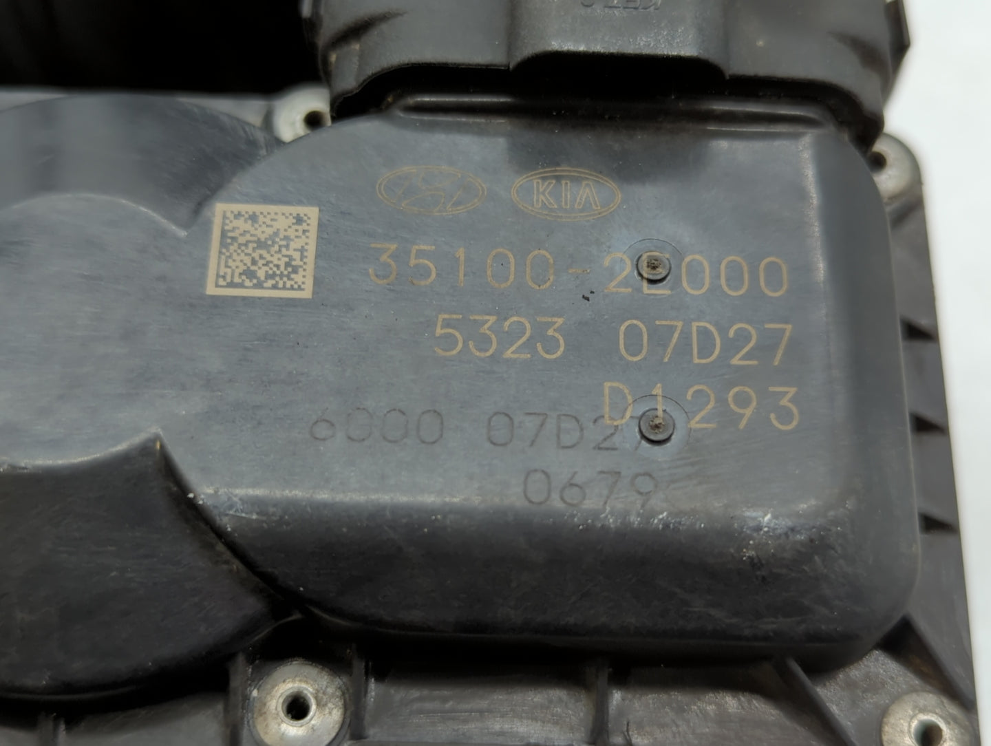 2011-2020 Hyundai Elantra Throttle Body P/N:35100-2E000 35100-2E710 Fits OEM Used Auto Parts - Oemusedautoparts1.com