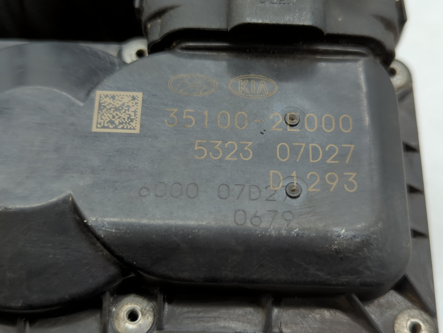 2011-2020 Hyundai Elantra Throttle Body P/N:35100-2E000 35100-2E710 Fits OEM Used Auto Parts - Oemusedautoparts1.com