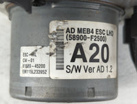 2017-2019 Hyundai Elantra ABS Pump Control Module Replacement P/N:58900-F2500 58920-F2500 Fits Fits 2017 2018 2019 OEM Used 