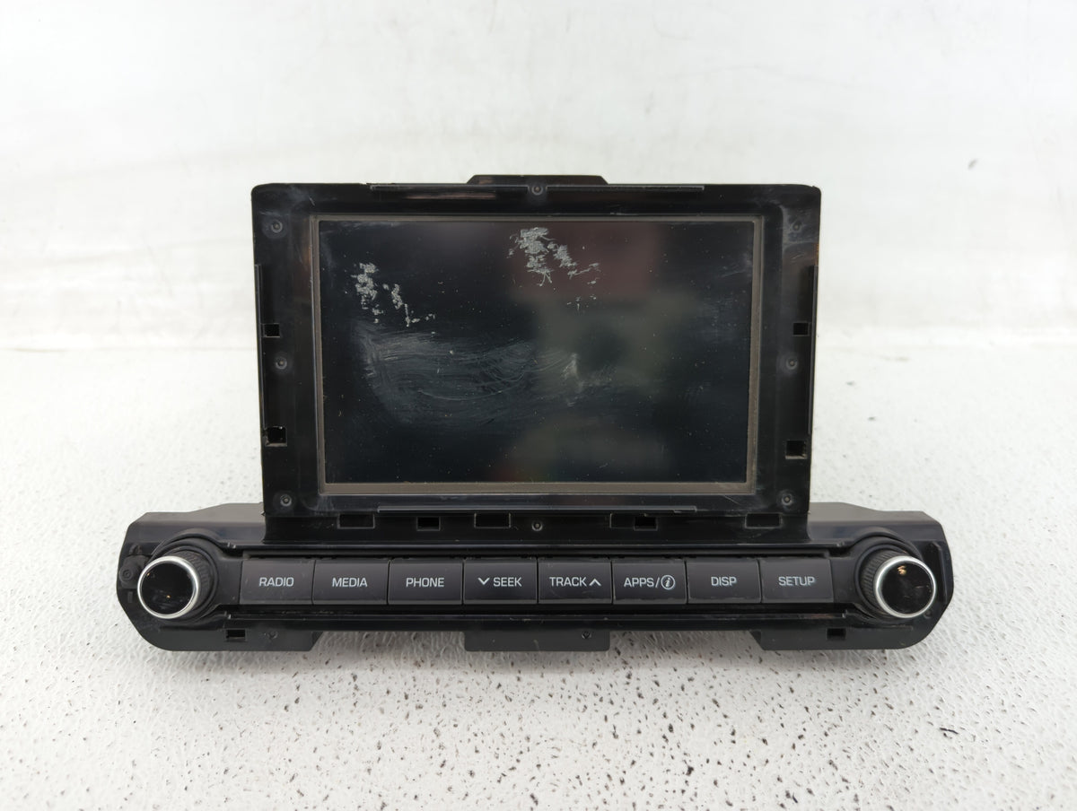 2017-2018 Hyundai Elantra Am Fm Cd Player Radio Receiver 481466 - Oemusedautoparts1.com