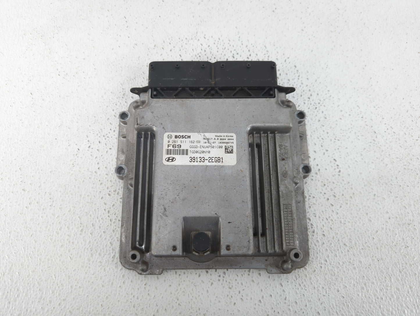 2016-2017 Hyundai Elantra PCM Engine Control Computer ECU ECM PCU OEM P/N:39133-2EGB1 0261S11162 Fits Fits 2016 2017 OEM Use