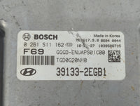 2016-2017 Hyundai Elantra PCM Engine Control Computer ECU ECM PCU OEM P/N:39133-2EGB1 0261S11162 Fits Fits 2016 2017 OEM Use