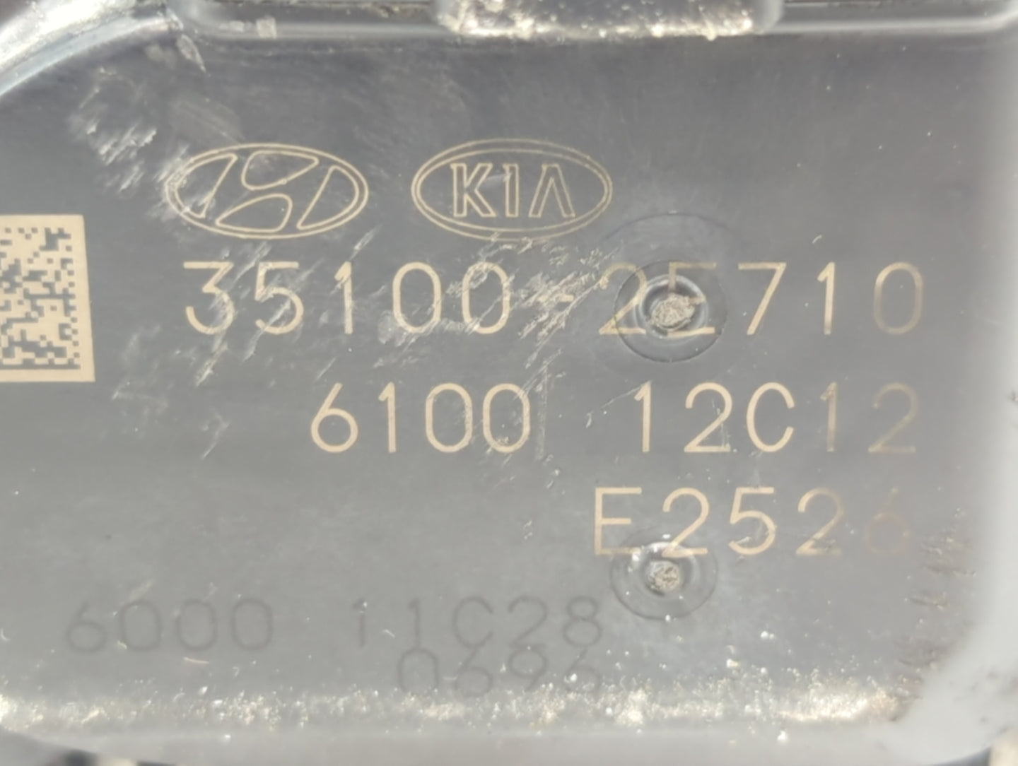 2011-2020 Hyundai Elantra Throttle Body P/N:35100-2E710 35100-2E000 Fits OEM Used Auto Parts - Oemusedautoparts1.com