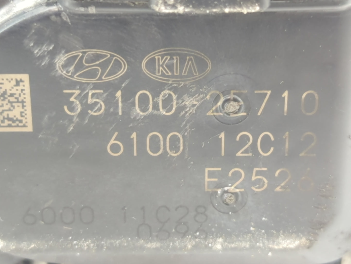 2011-2020 Hyundai Elantra Throttle Body P/N:35100-2E710 35100-2E000 Fits OEM Used Auto Parts - Oemusedautoparts1.com