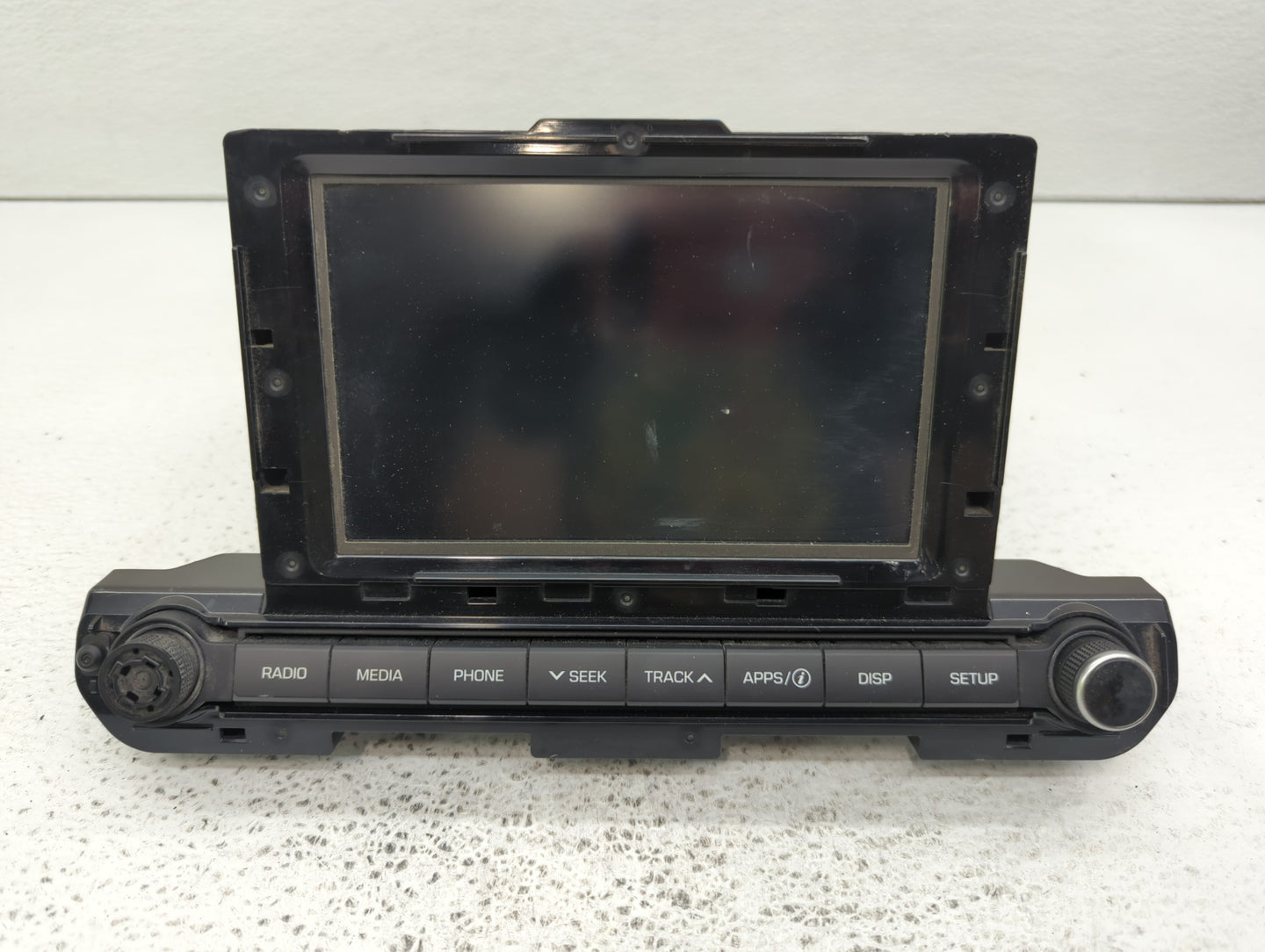 2017-2018 Hyundai Elantra Radio AM FM Cd Player Receiver Replacement P/N:96160-F2110UAT Fits Fits 2017 2018 OEM Used Auto Pa