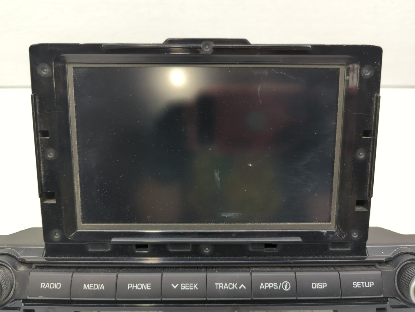 2017-2018 Hyundai Elantra Radio AM FM Cd Player Receiver Replacement P/N:96160-F2110UAT Fits Fits 2017 2018 OEM Used Auto Pa