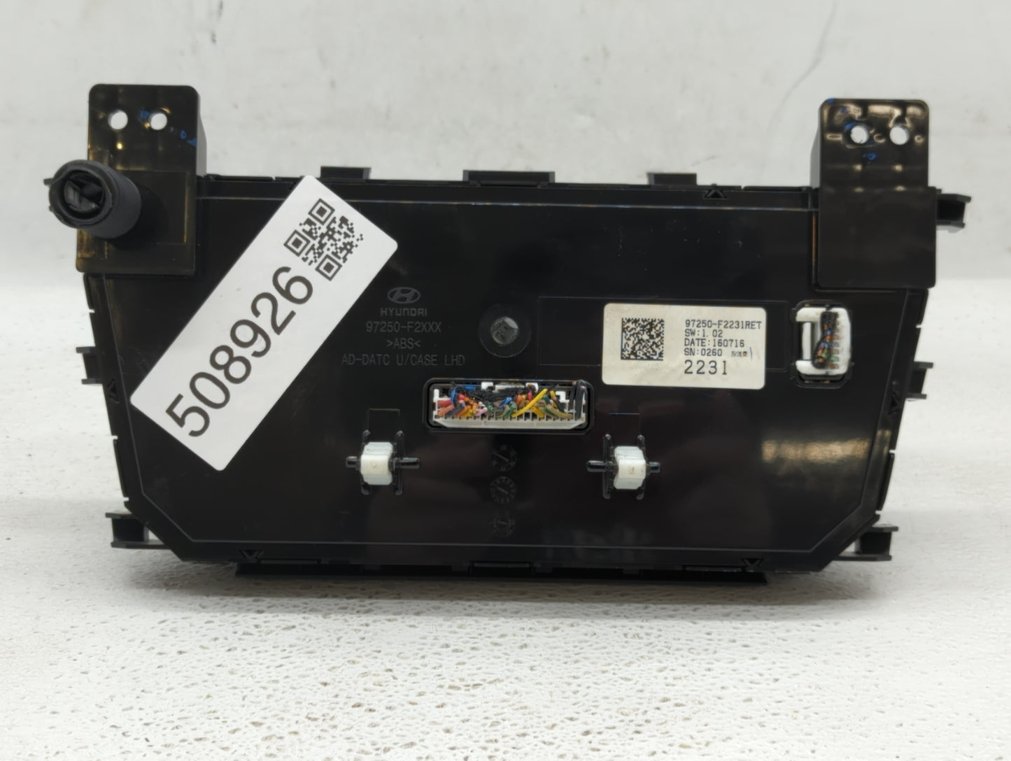 2017-2018 Hyundai Elantra Climate Control Module Temperature AC/Heater Replacement P/N:97250-F2231RET 25810 1CA1B Fits OEM U