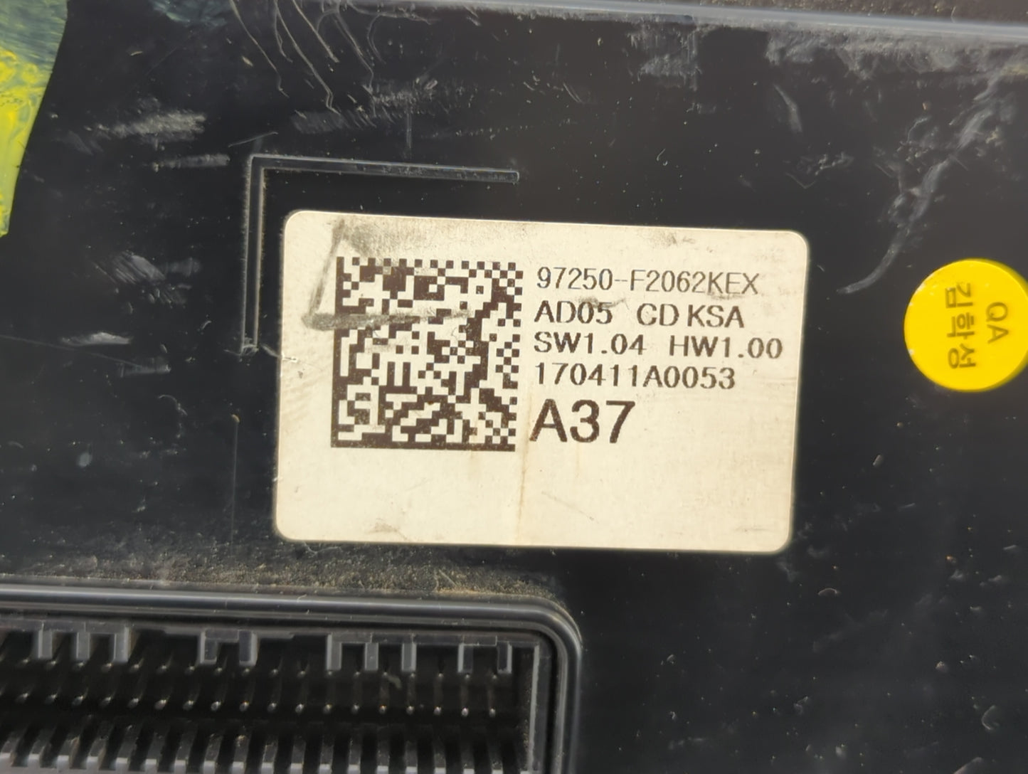 2017-2018 Hyundai Elantra Climate Control Module Temperature AC/Heater Replacement P/N:97250-F2061KEX Fits Fits 2017 2018 OE