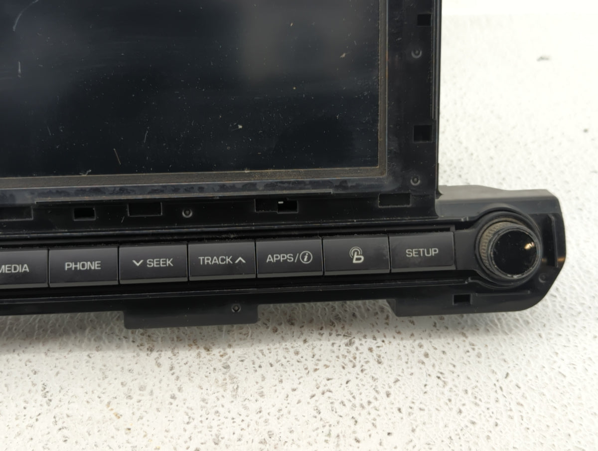 2017-2018 Hyundai Elantra Am Fm Cd Player Radio Receiver 510951 - Oemusedautoparts1.com