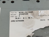 2017-2018 Hyundai Elantra Am Fm Cd Player Radio Receiver 510951 - Oemusedautoparts1.com