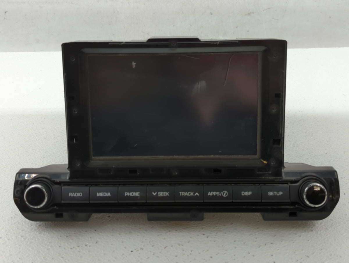 2017-2018 Hyundai Elantra Am Fm Cd Player Radio Receiver 515464 - Oemusedautoparts1.com
