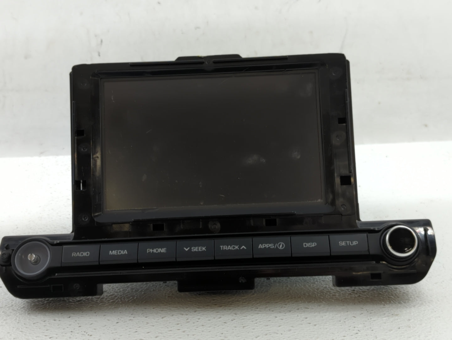 2017-2018 Hyundai Elantra Radio AM FM Cd Player Receiver Replacement P/N:96160-F2101UAT Fits Fits 2017 2018 OEM Used Auto Pa