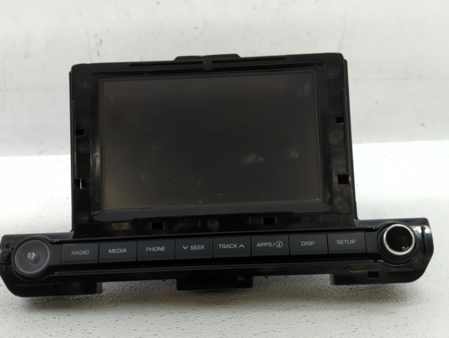 2017-2018 Hyundai Elantra Radio AM FM Cd Player Receiver Replacement P/N:96160-F2101UAT Fits Fits 2017 2018 OEM Used Auto Pa