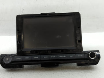 2017-2018 Hyundai Elantra Radio AM FM Cd Player Receiver Replacement P/N:96160-F2101UAT Fits Fits 2017 2018 OEM Used Auto Pa
