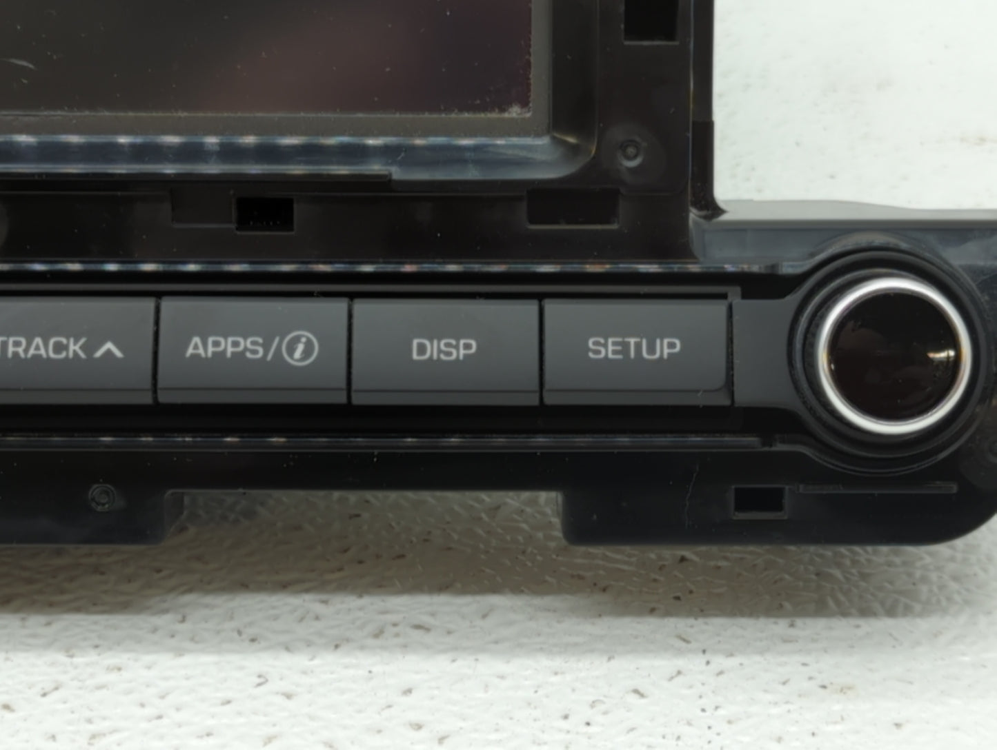 2017-2018 Hyundai Elantra Radio AM FM Cd Player Receiver Replacement P/N:96160-F2101UAT Fits Fits 2017 2018 OEM Used Auto Pa