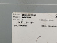 2017-2018 Hyundai Elantra Am Fm Cd Player Radio Receiver - Oemusedautoparts1.com