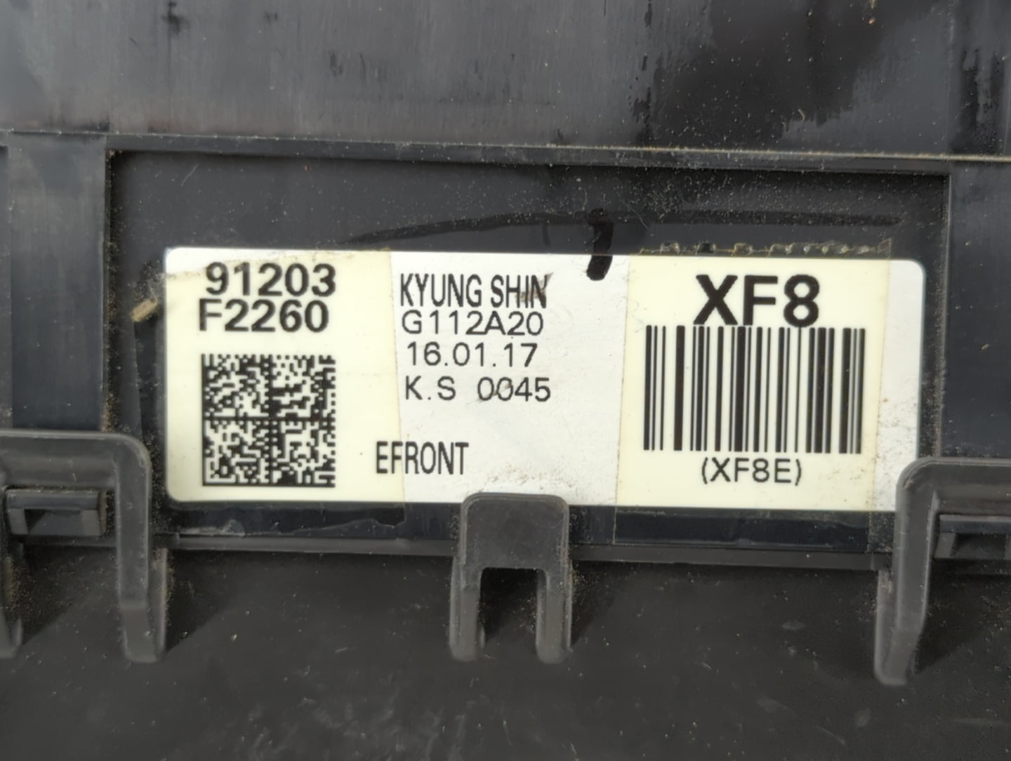 2017 Hyundai Elantra Fusebox Fuse Box Panel Relay Module P/N:91203F2260 91203F2050B Fits OEM Used Auto Parts - Oemusedautopa